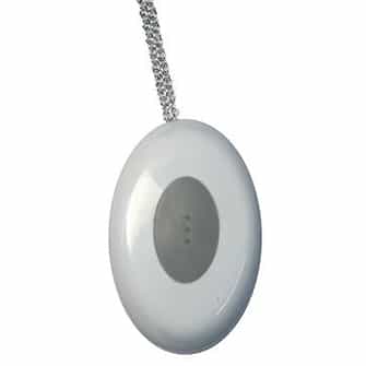 falls detector pendant to help ensure elderly safety in the home